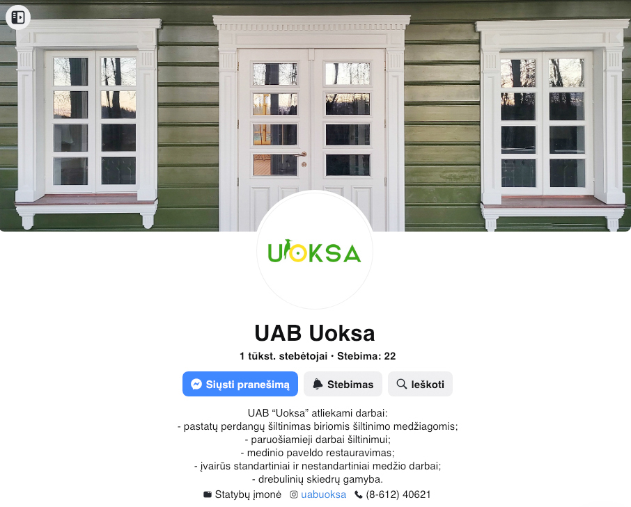 https://www.facebook.com/uoksa.lt/